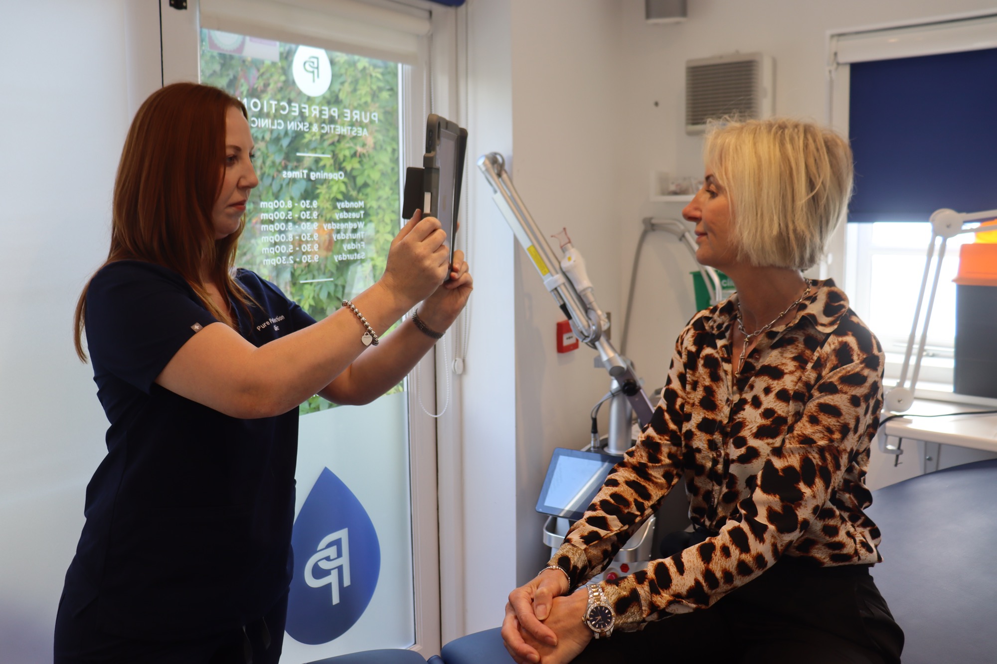 Aesthetics Before and After Consultation