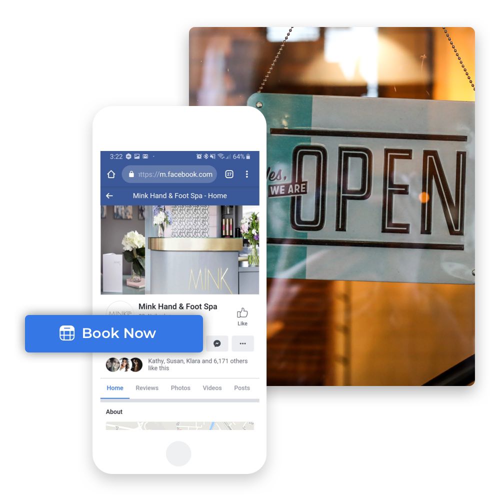 Get booking from social